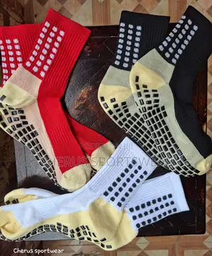 Premium Non-Slip Grip Socks for Sports, Gym & Training