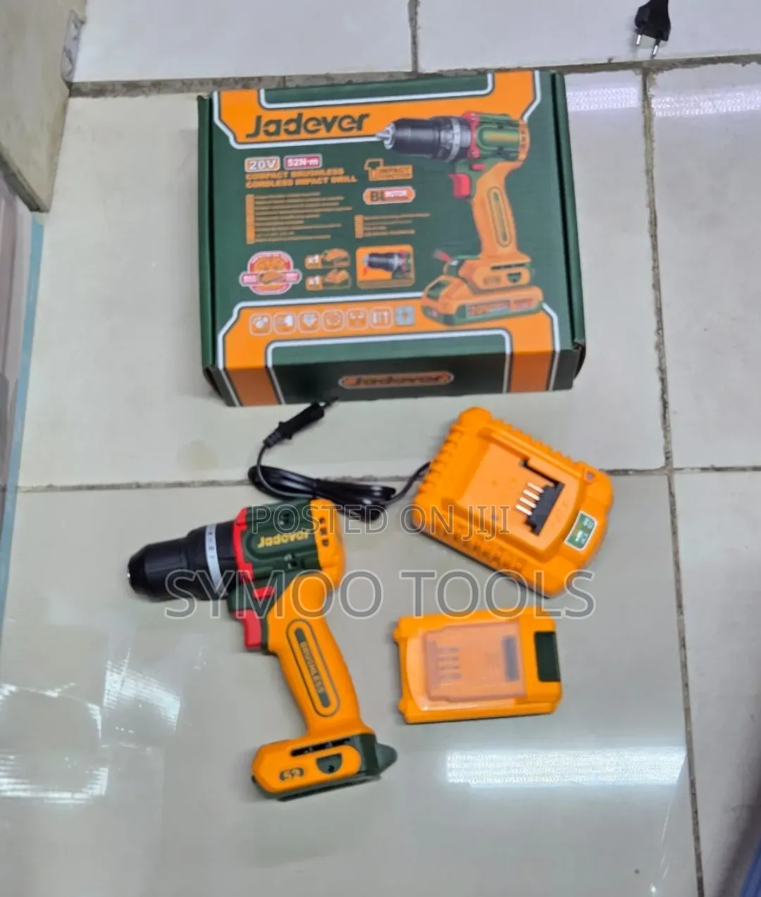 Rechargeable Jadever Cordless Drill