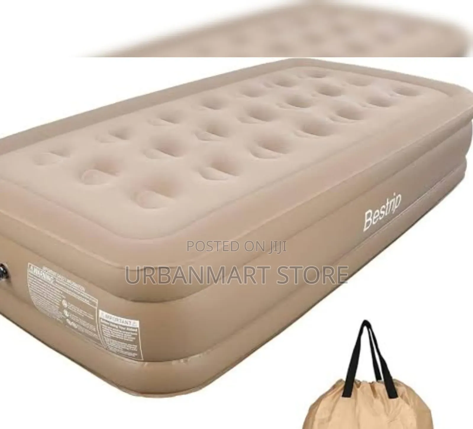 21-Hole Elevated Inflatable Airbed 190×100cm