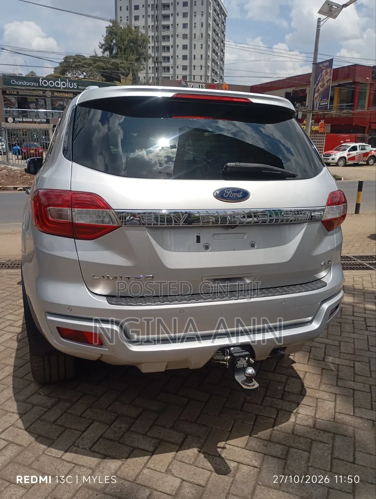 Ford Everest 2019 Silver