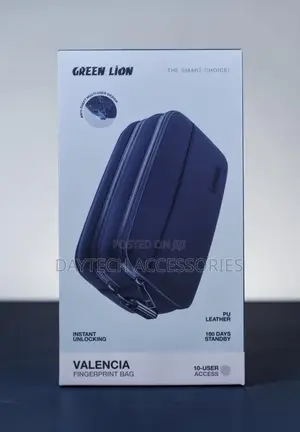 Green Lion Valencia Fingerprint Anti-Theft Pouch Made From PU Leather