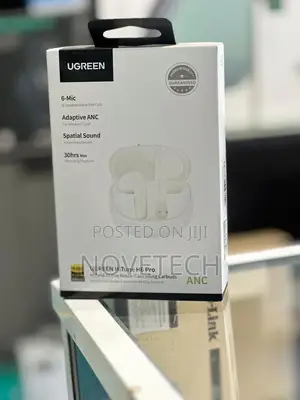 UGREEN HiTune H6 Pro Hybrid Active Noise-Cancelling Earbuds White