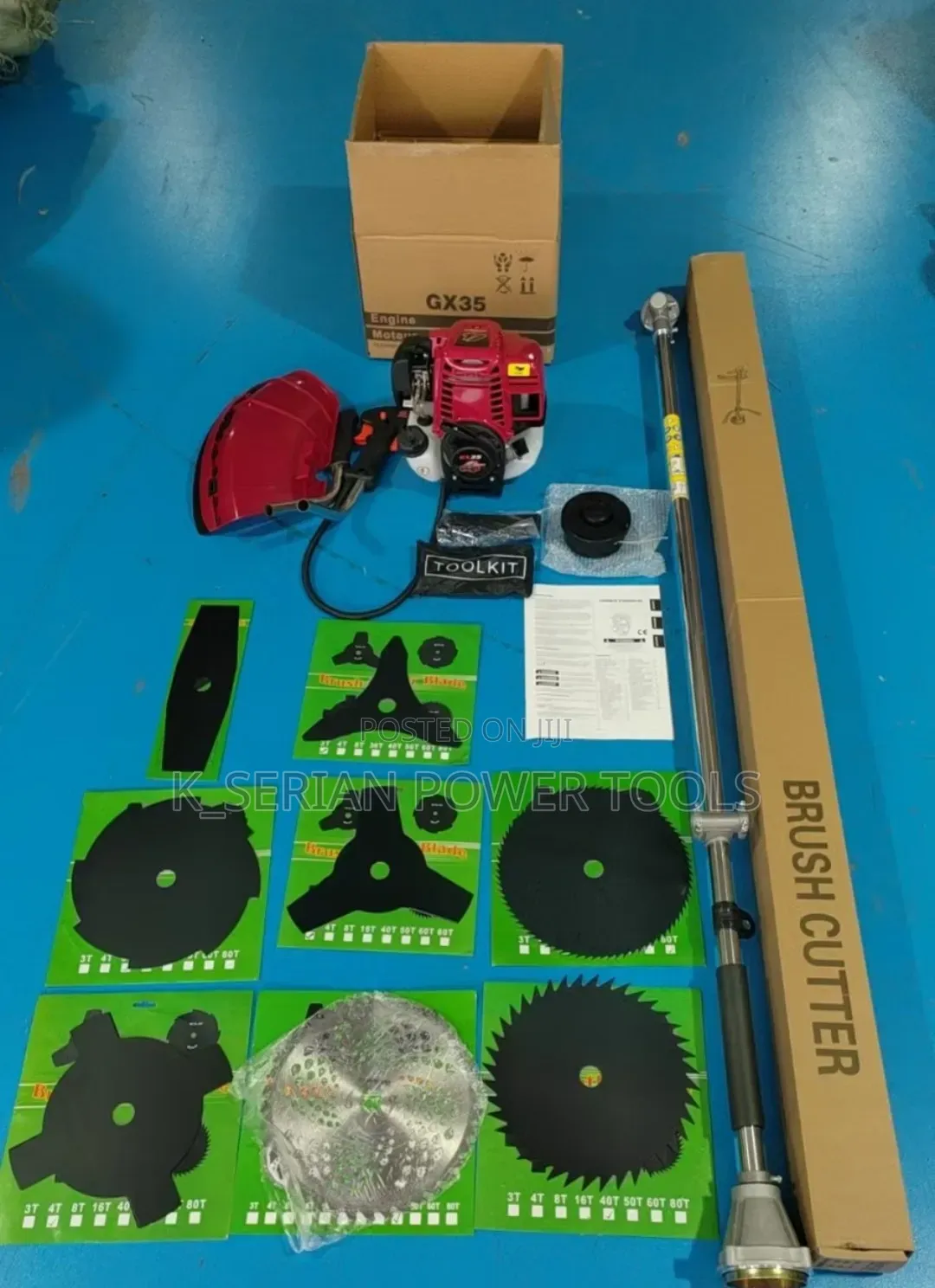 Sidepack 4stroke Brushcutter With 9blades/Brushcutters