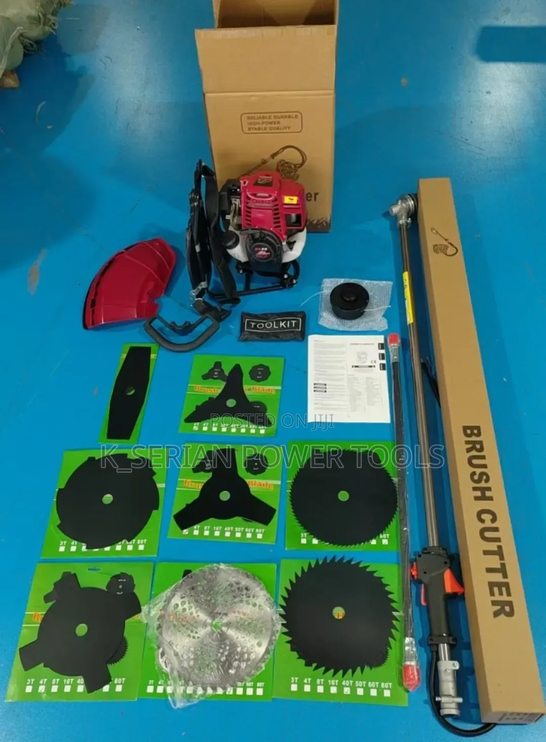 4stroke Backpack Brushcutter With 9blades/Brushcutters