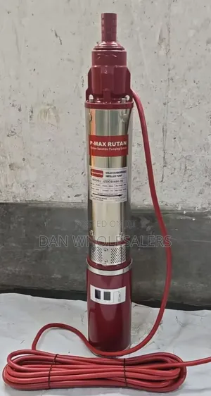 Heavy Duty P-Max Rutan Solar Pump 75meters Head 400watts 48volt