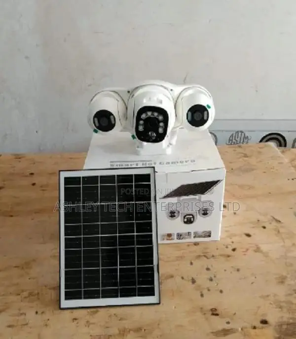 Advanced V380 VTS31 4G Solar Security Camera With 360° Rotation