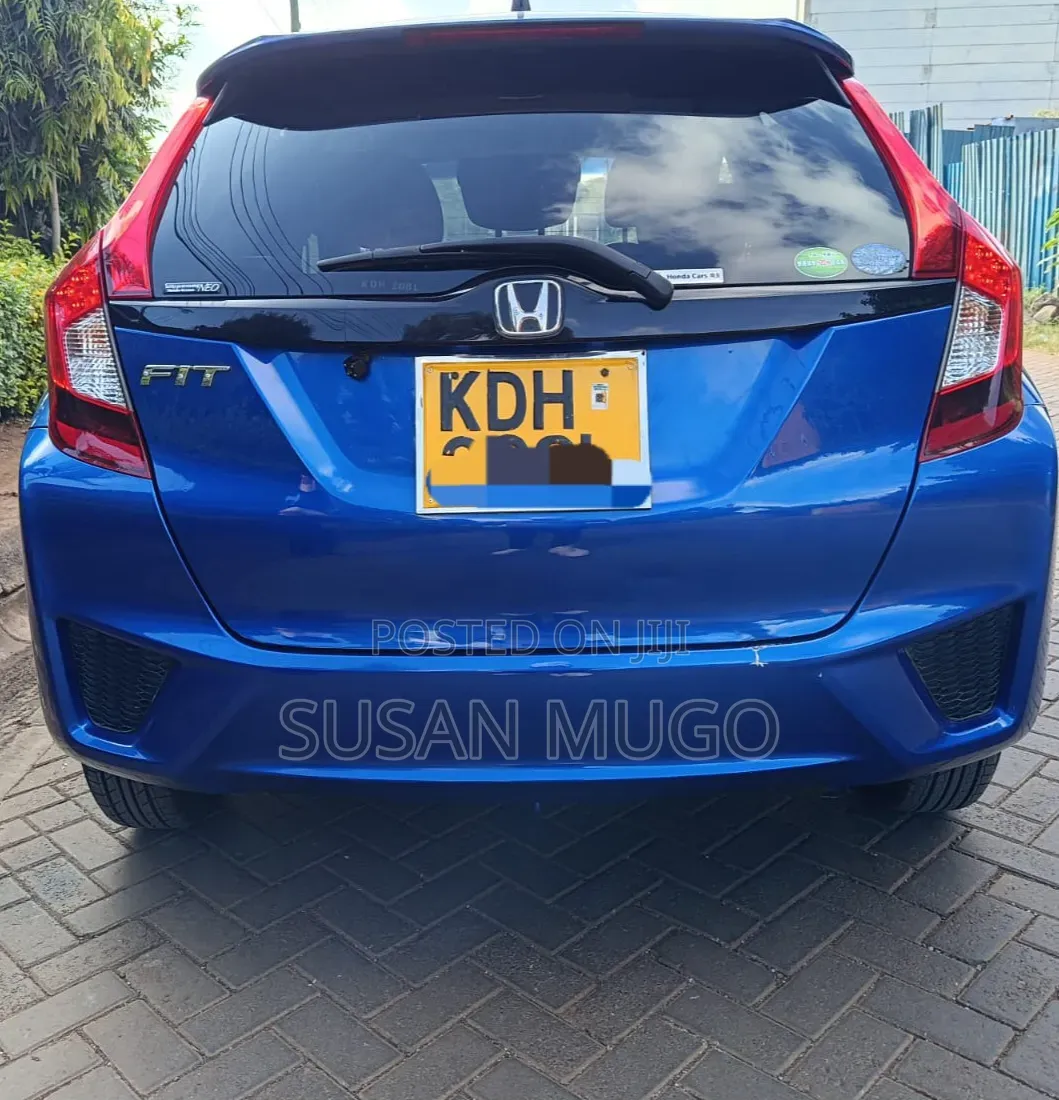 Honda Fit 2015 Blue