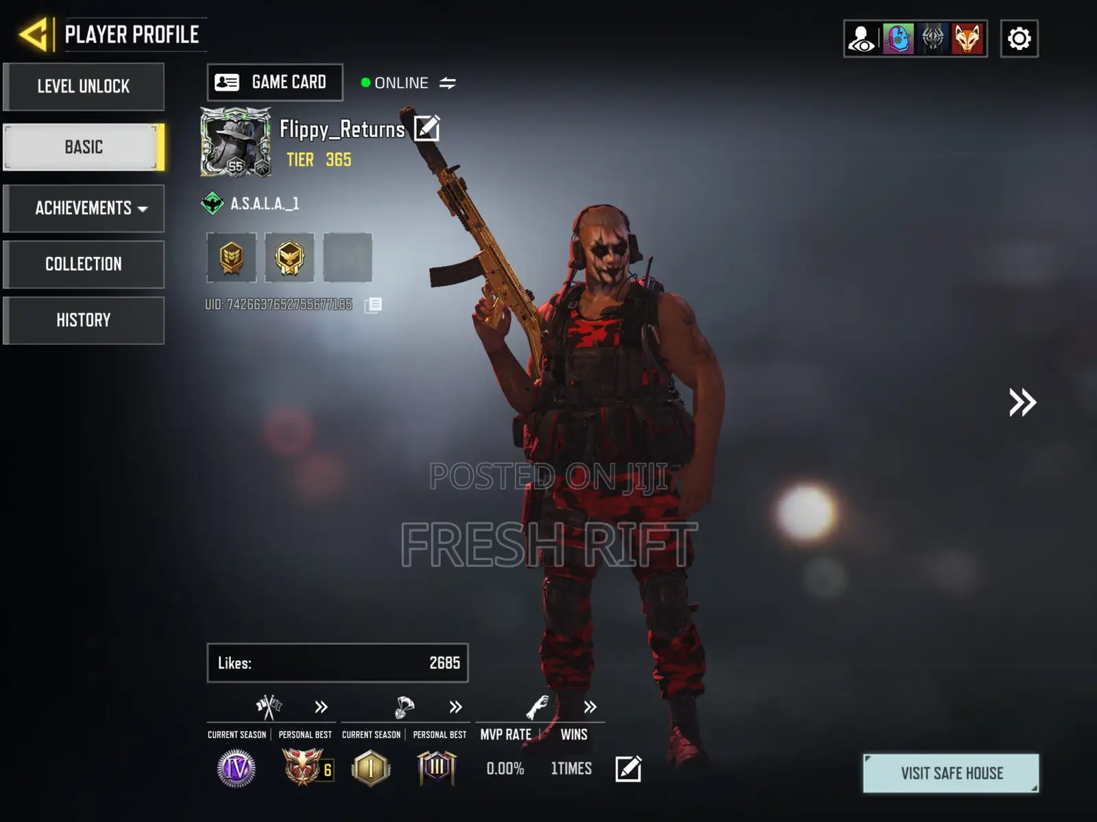Cod Mobile Account