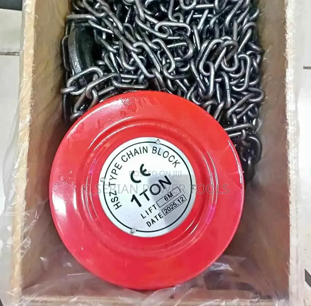 1 Tone Chain Block/6m Chain Block