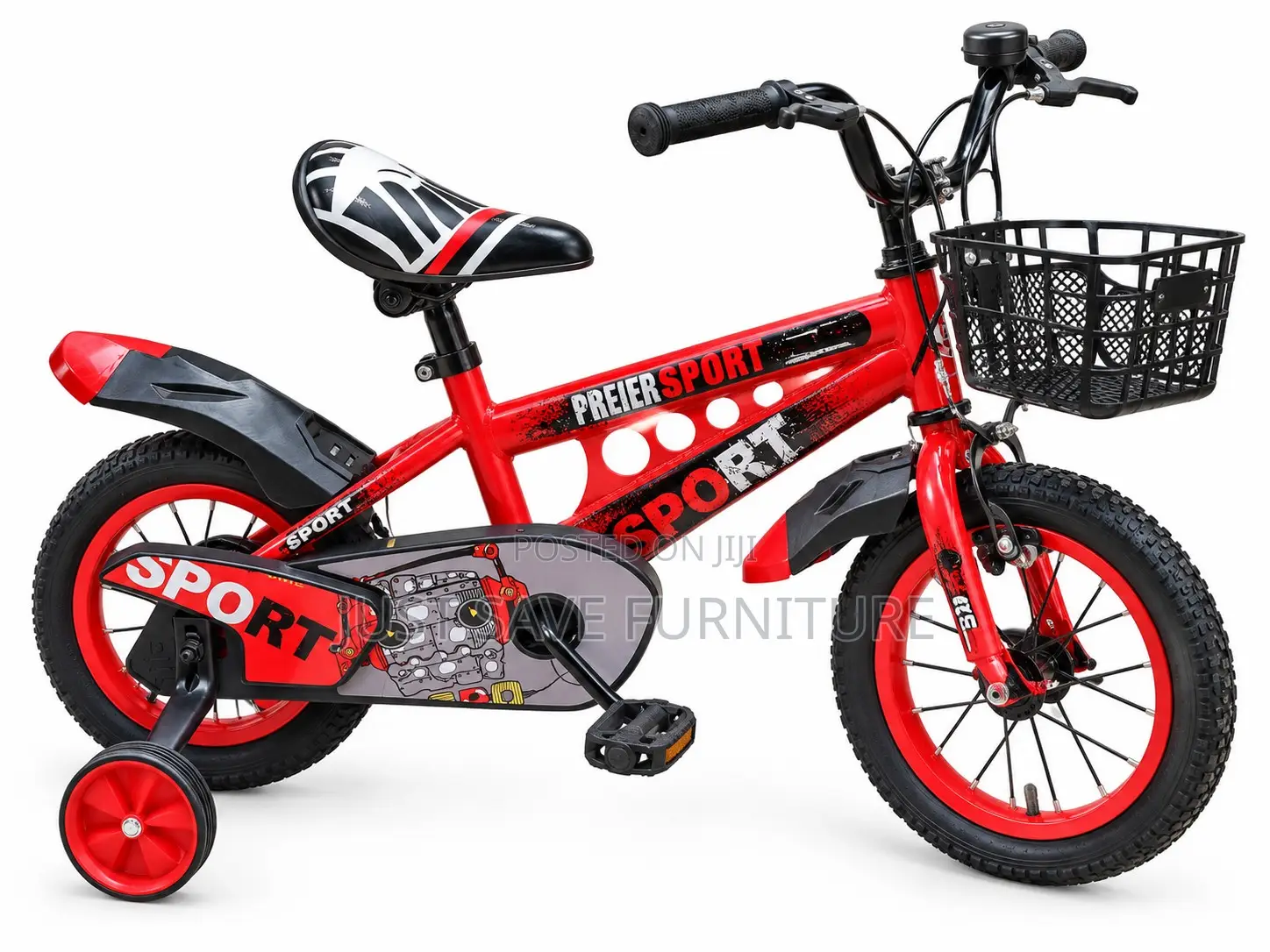 Premier Sport 12 Inch Kids Bicycle With Training Wheels