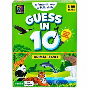 Guess in 10 Animal Planet Educational Family Boardgame