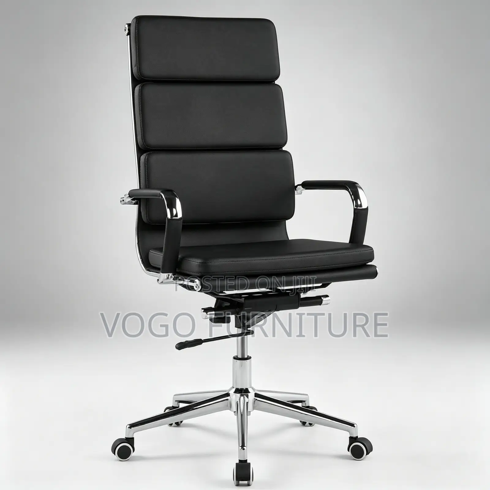 Office Chair; Ergonomic Adjustable Leather Office Chair