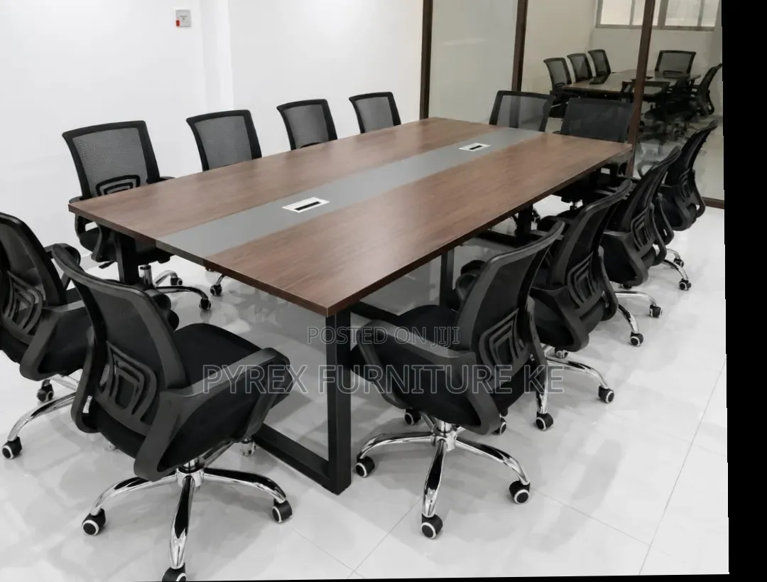 10 Seater Conference Table With Cable Management