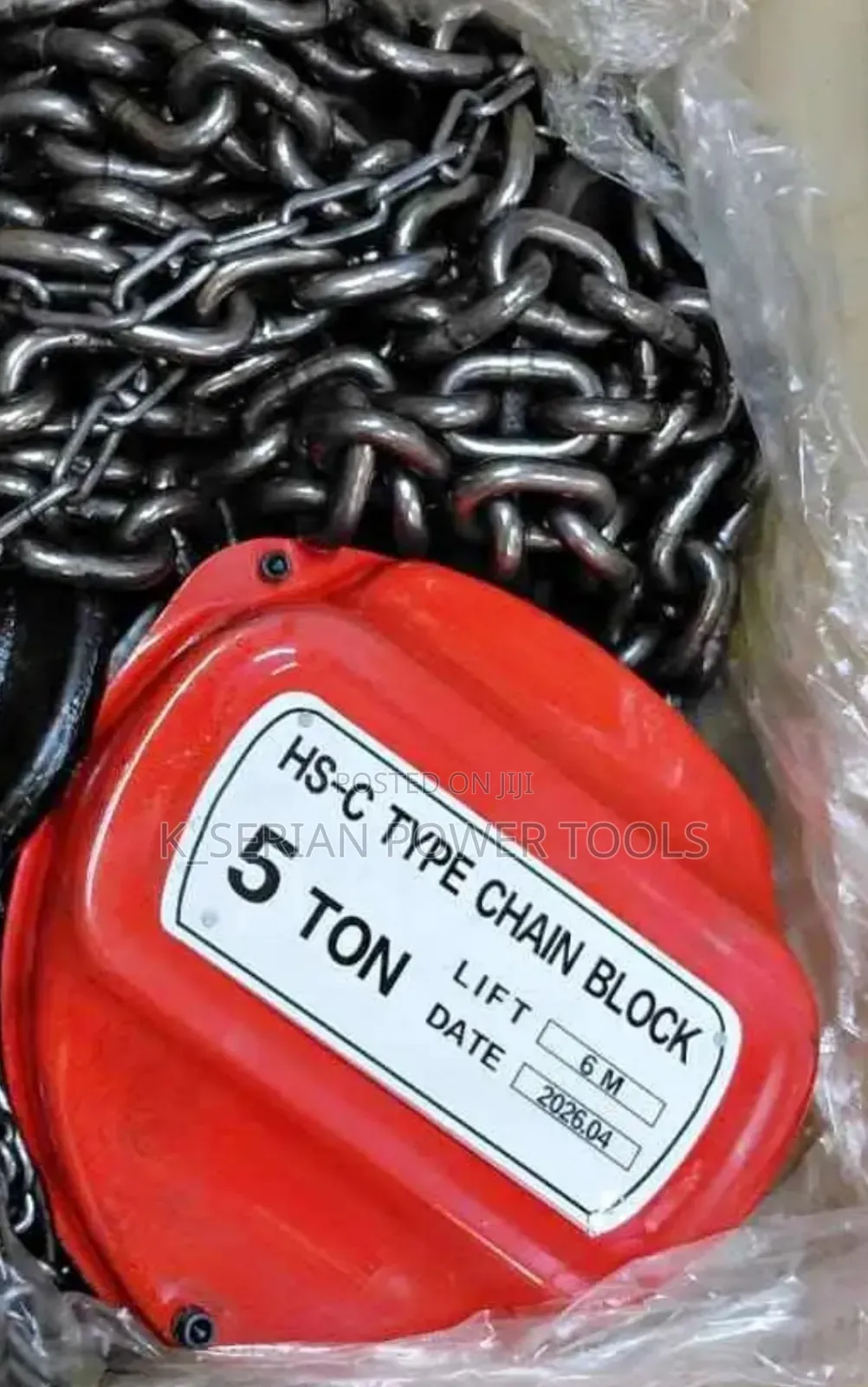 5tone Chain Block/6m Chain Block