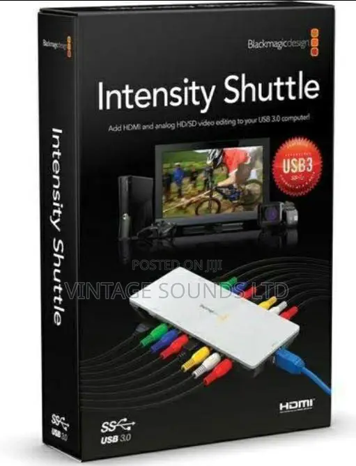 Black Magic Design Intensity Shuttle Usb Video Capture