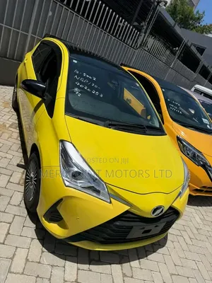 Toyota Vitz 2019 Yellow
