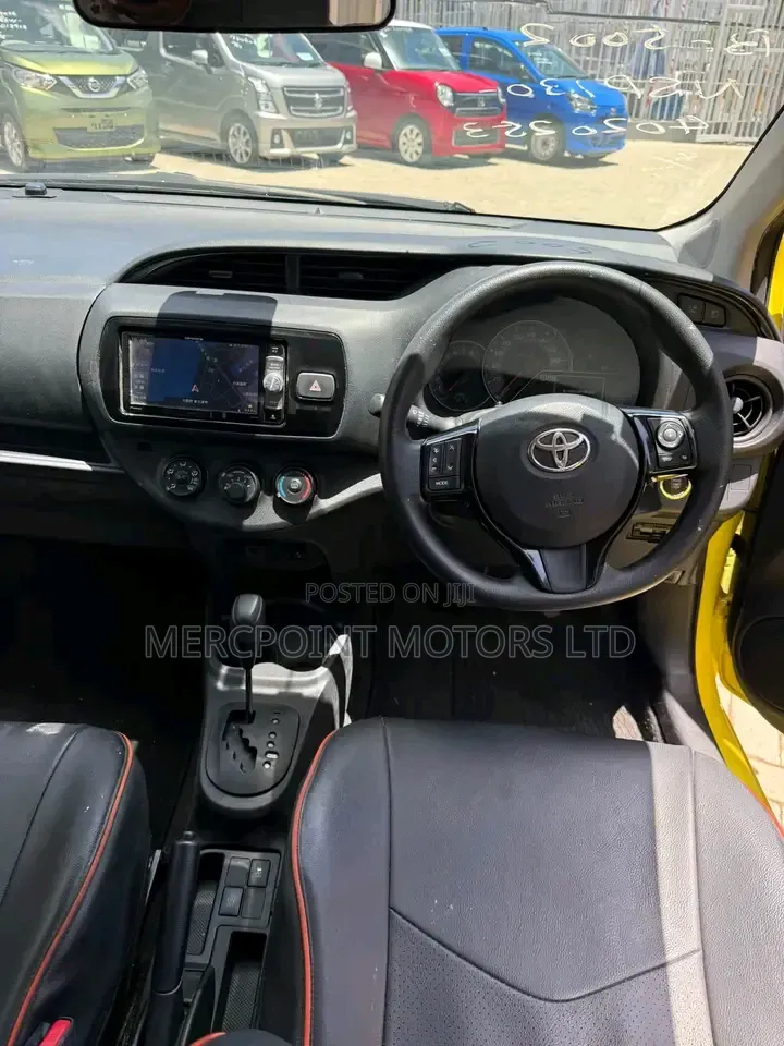 Toyota Vitz 2019 Yellow