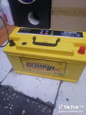 German Din 100.12v/100ah Automotive Car batterty.for 3000cc/4000cc.