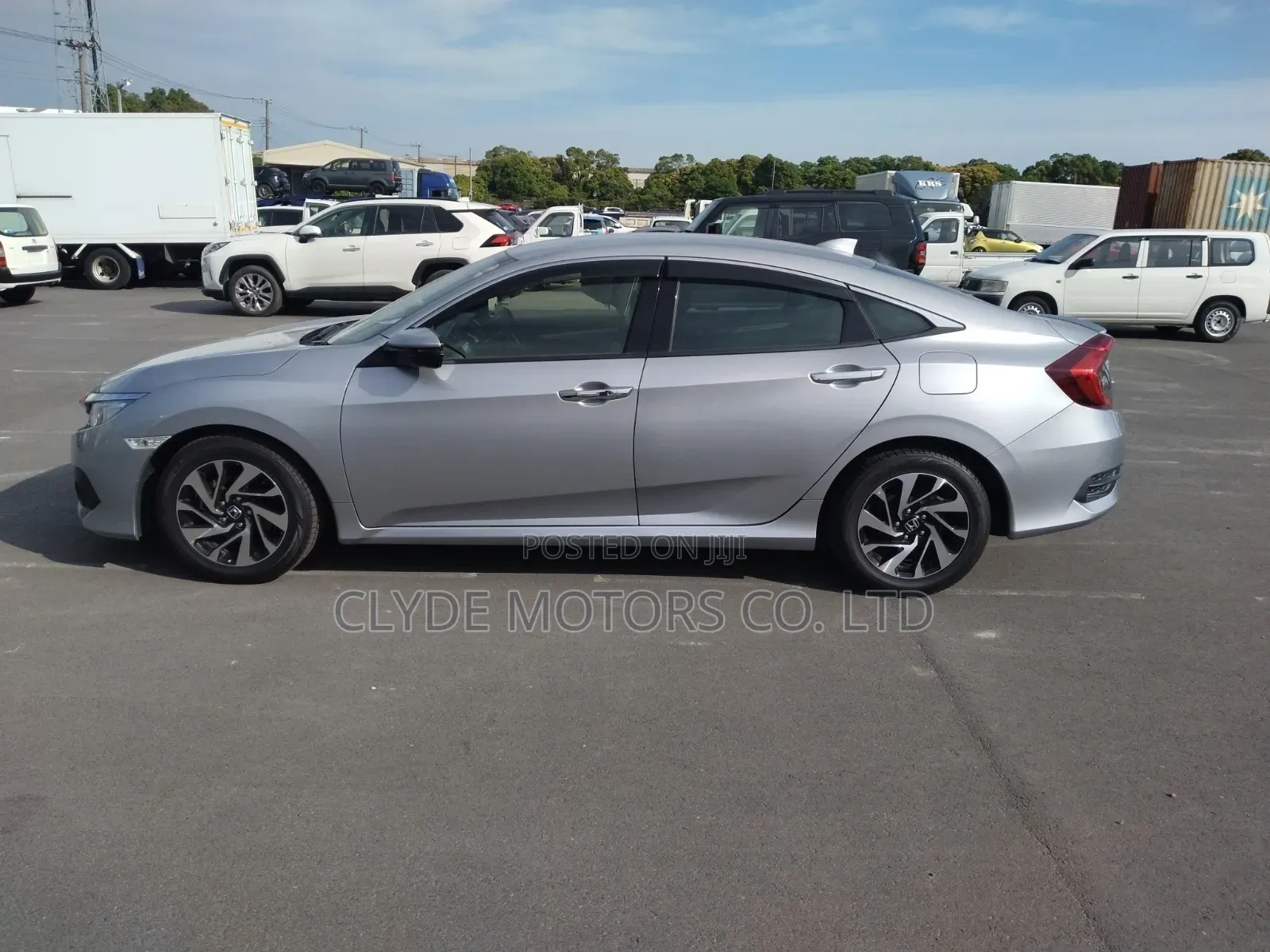 Honda Civic EX Sedan 2019 Silver