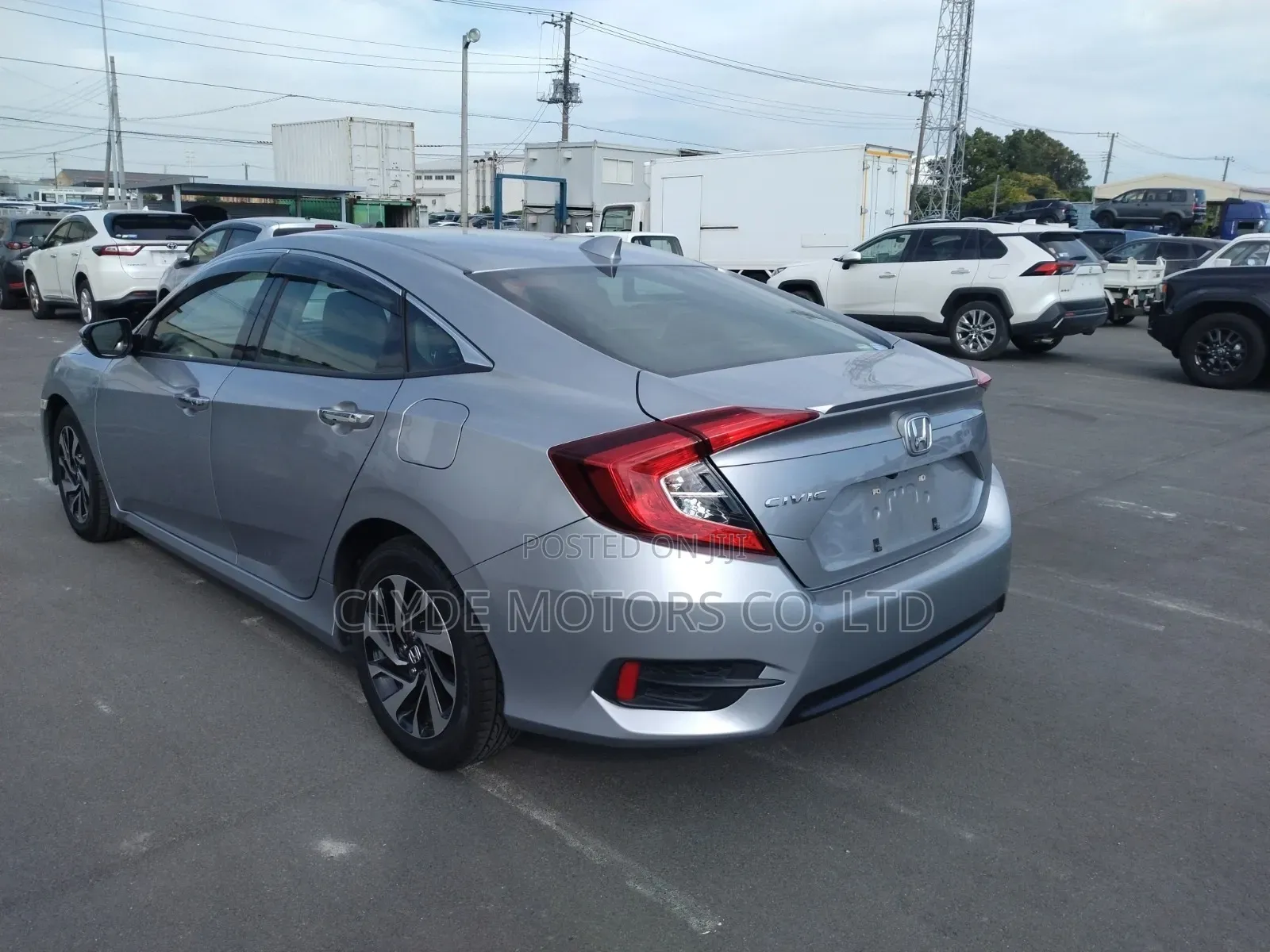 Honda Civic EX Sedan 2019 Silver