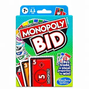 Monopoly Bid Fast Dealing Property Trading Card Game