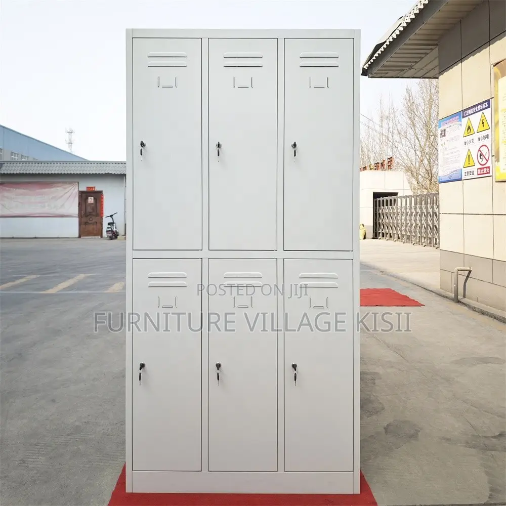 6-Compartment Office Storage Locker