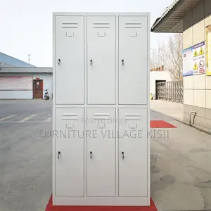 6-Compartment Office Storage Locker