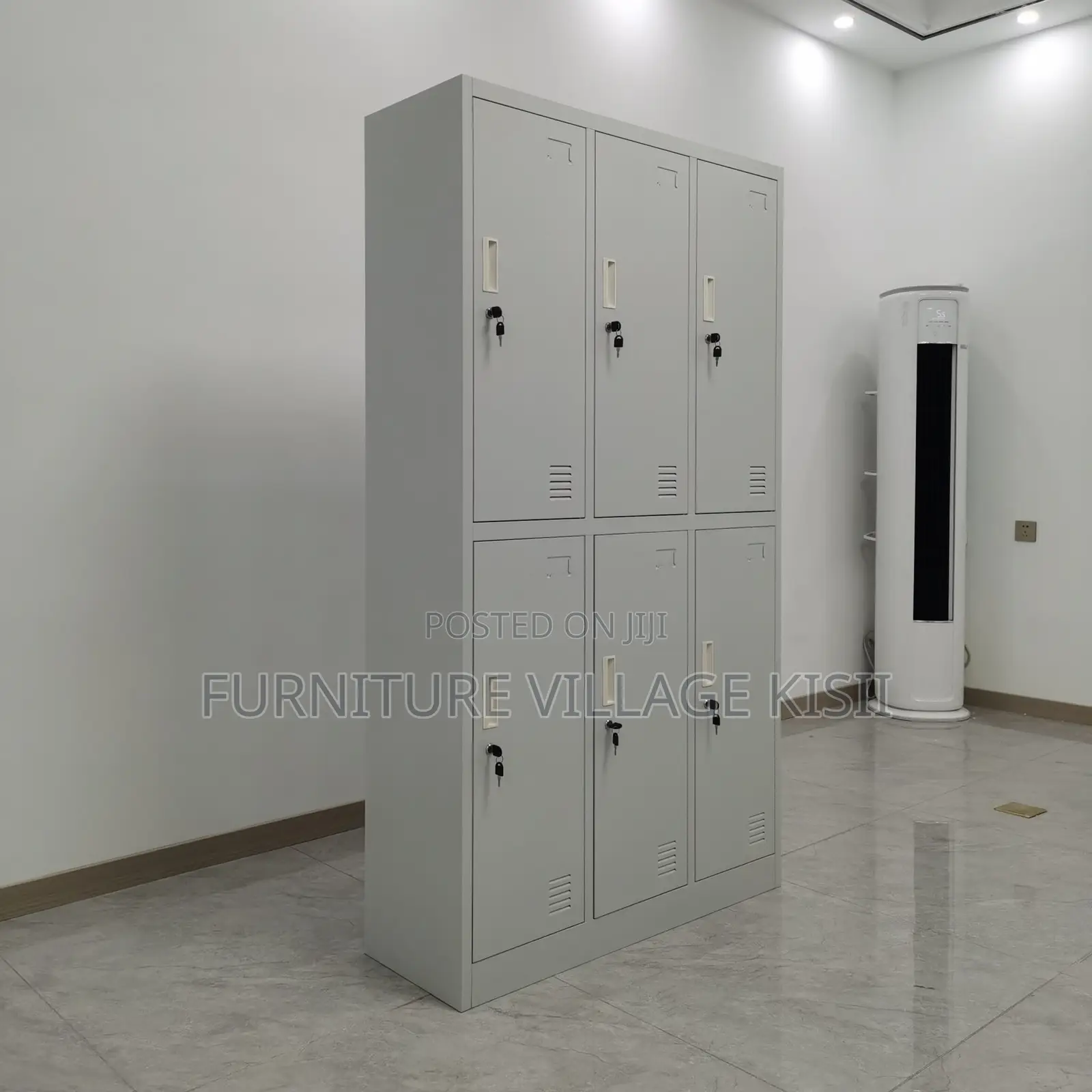 6-Compartment Office Storage Locker