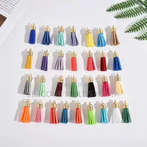 Key Chain Tassel Charm Jewelry Making 25 Colors