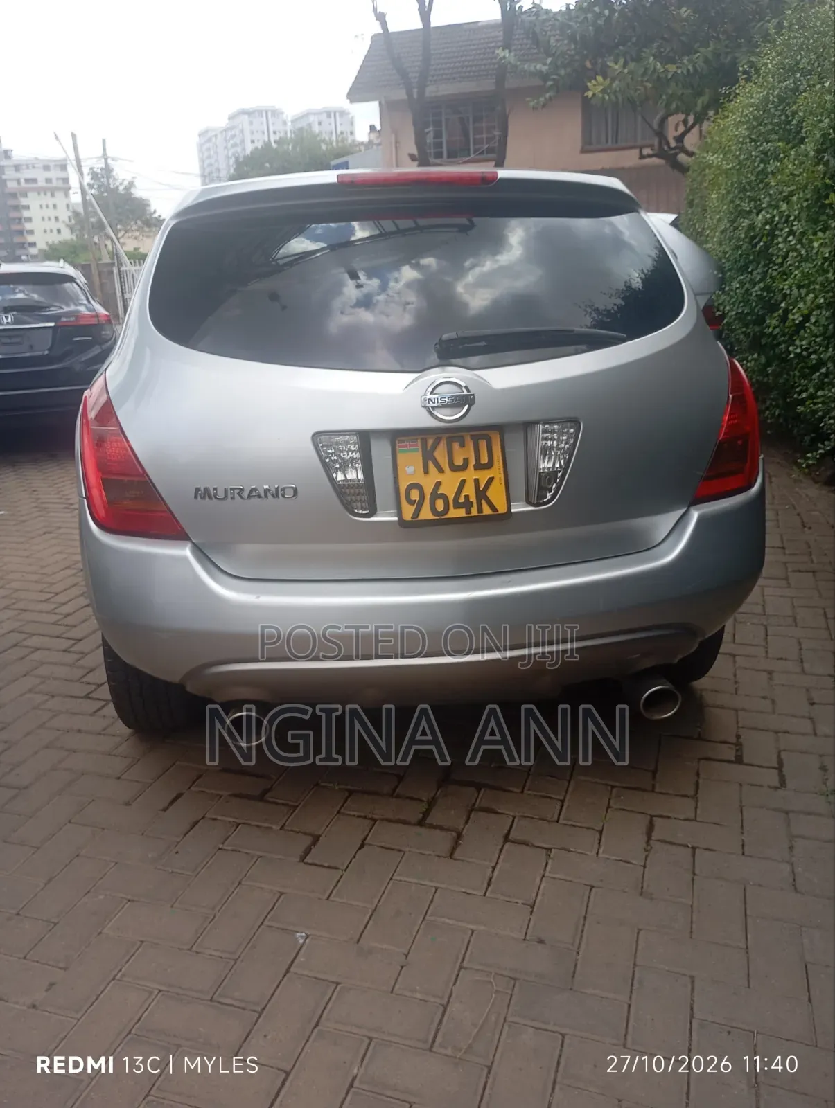 Nissan Murano 3.5 2008 Silver