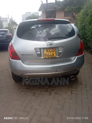 Nissan Murano 3.5 2008 Silver