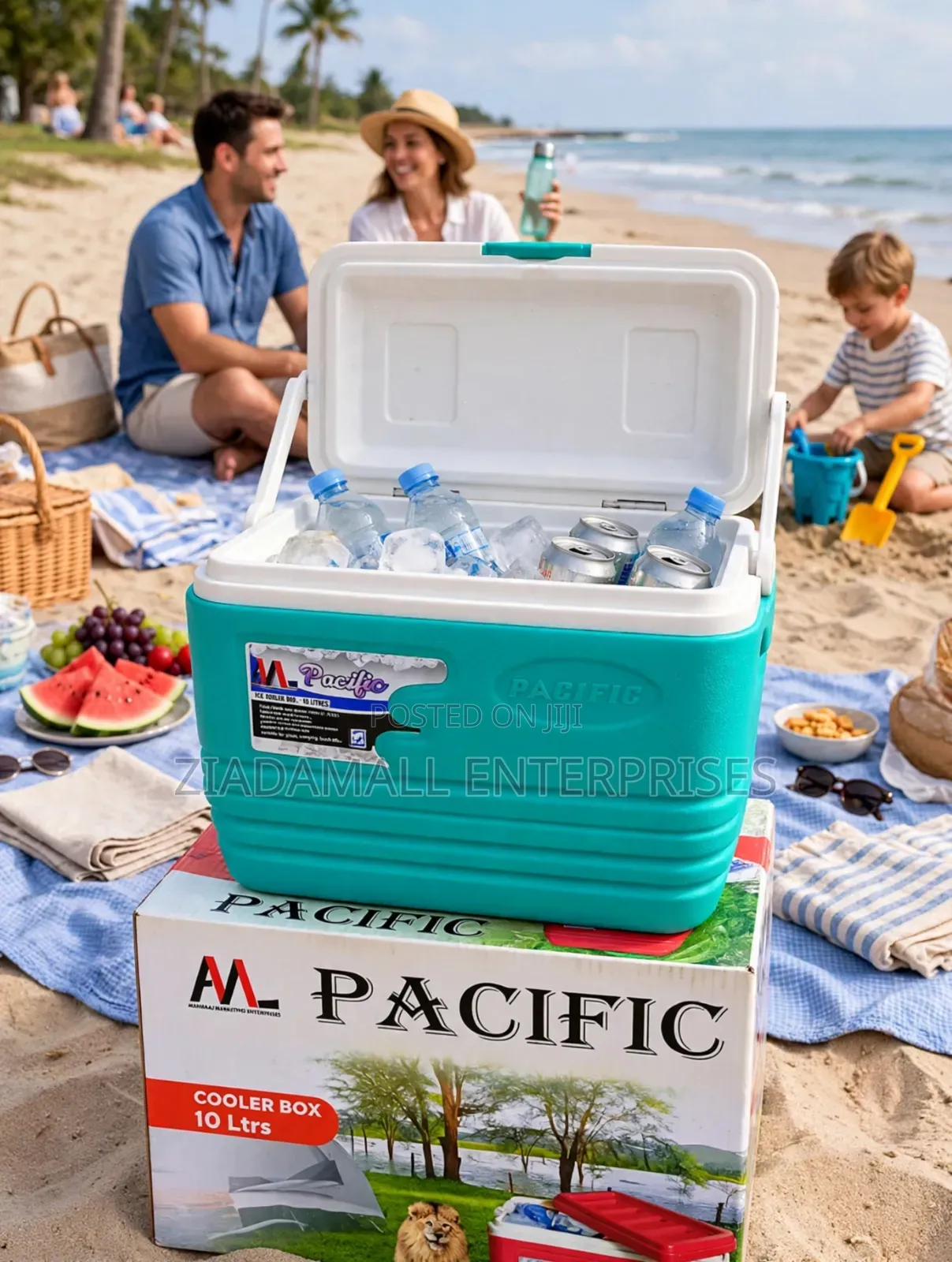 Pacific Cooler Box 10 Litres - Ice Cooler Box 10L - New