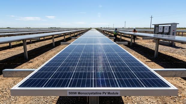 500W Monocrystalline Solar Panel - thumbnail 2