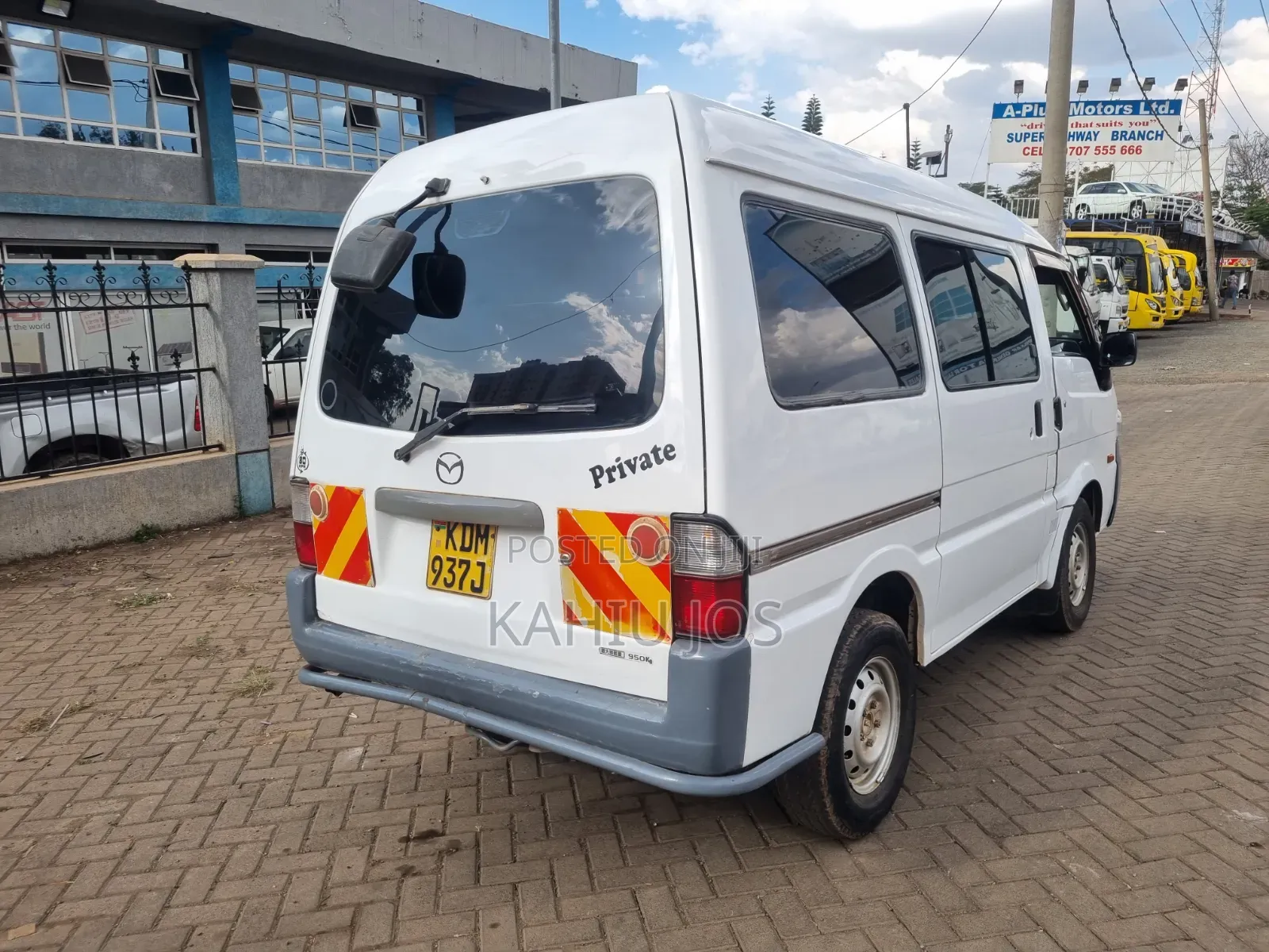 Mazda B 2015 White