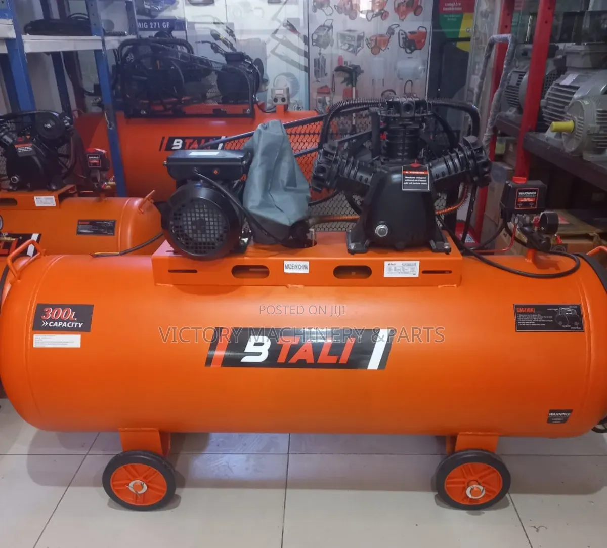 BT 300 BDAC Belt-Driven Air Compressor – 300L, 4HP
