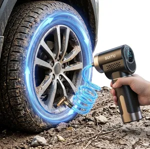 Tyre Inflator 150 PSI Rechargeable Air Pump Inflators for Cars, Bikes