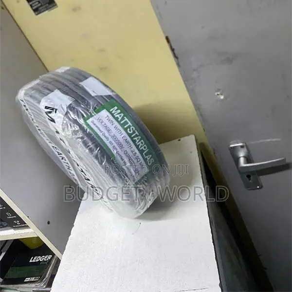 2.5mm Twin Flat Electrical Cable Earth Grey Designed for Professional