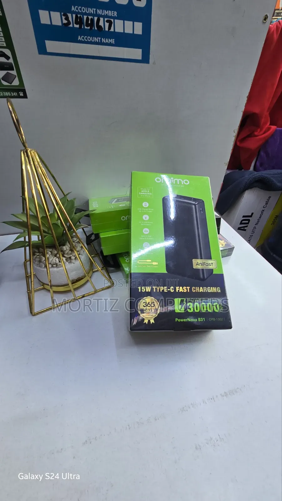 Oraimo 15w Type C Fast Charging