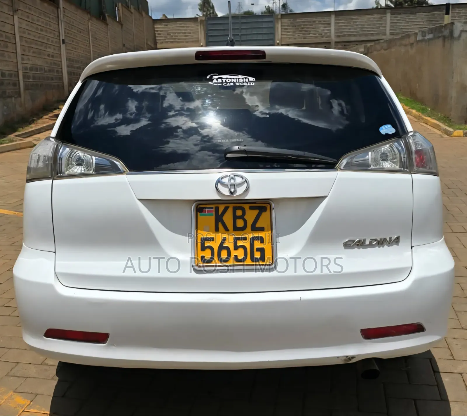 Toyota Caldina 2008 White