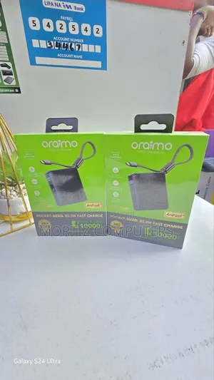 Oraimo Pocket Sized 22.5W Fast Charge Powerbank