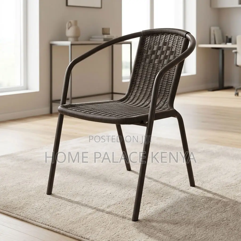 Dining Chair; Stackable Plastic Dining Chair for Space Saving Storage