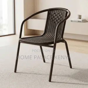 Dining Chair; Stackable Plastic Dining Chair for Space Saving Storage