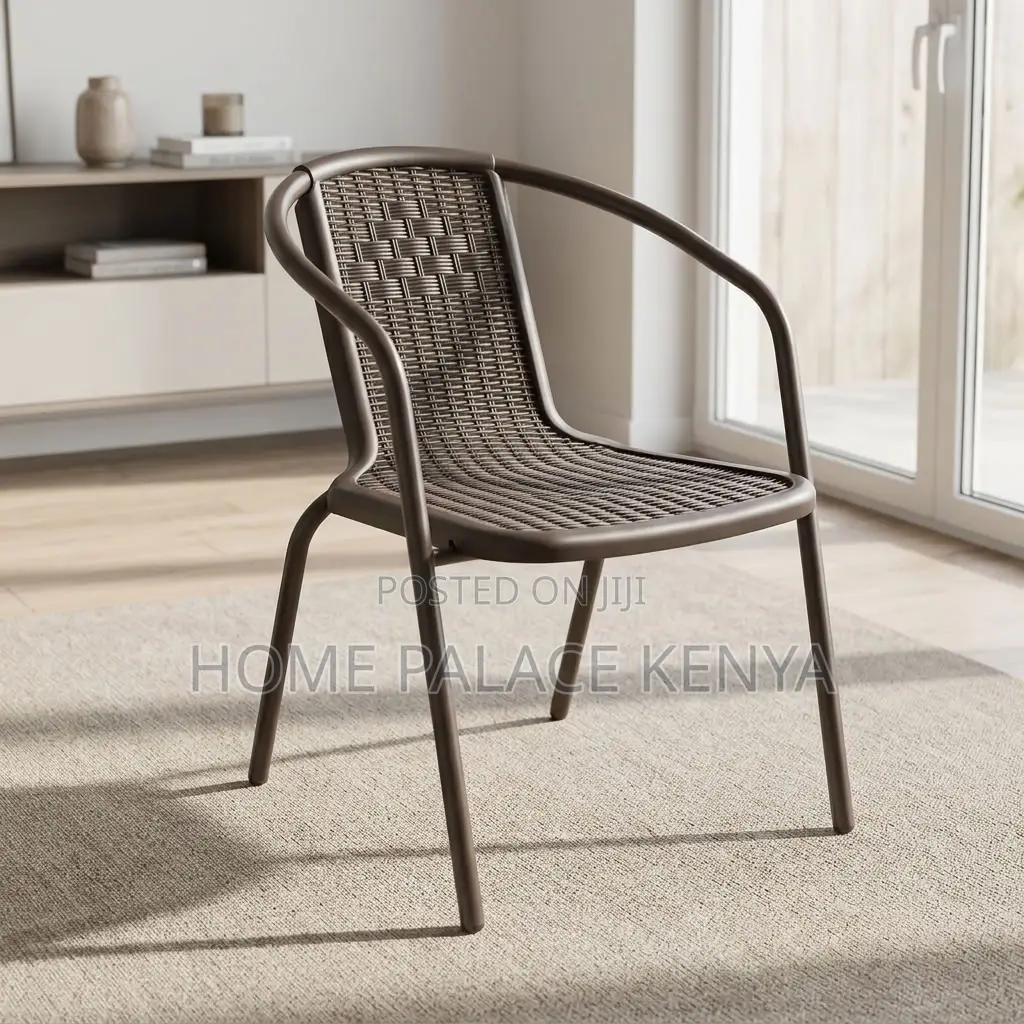 Dining Chair; Stackable Plastic Dining Chair for Space Saving Storage