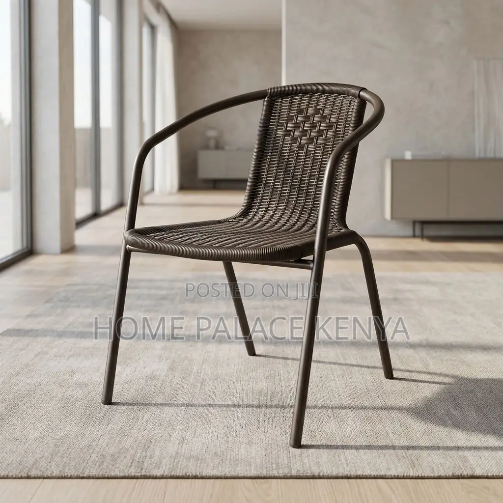 Dining Chair; Stackable Plastic Dining Chair for Space Saving Storage
