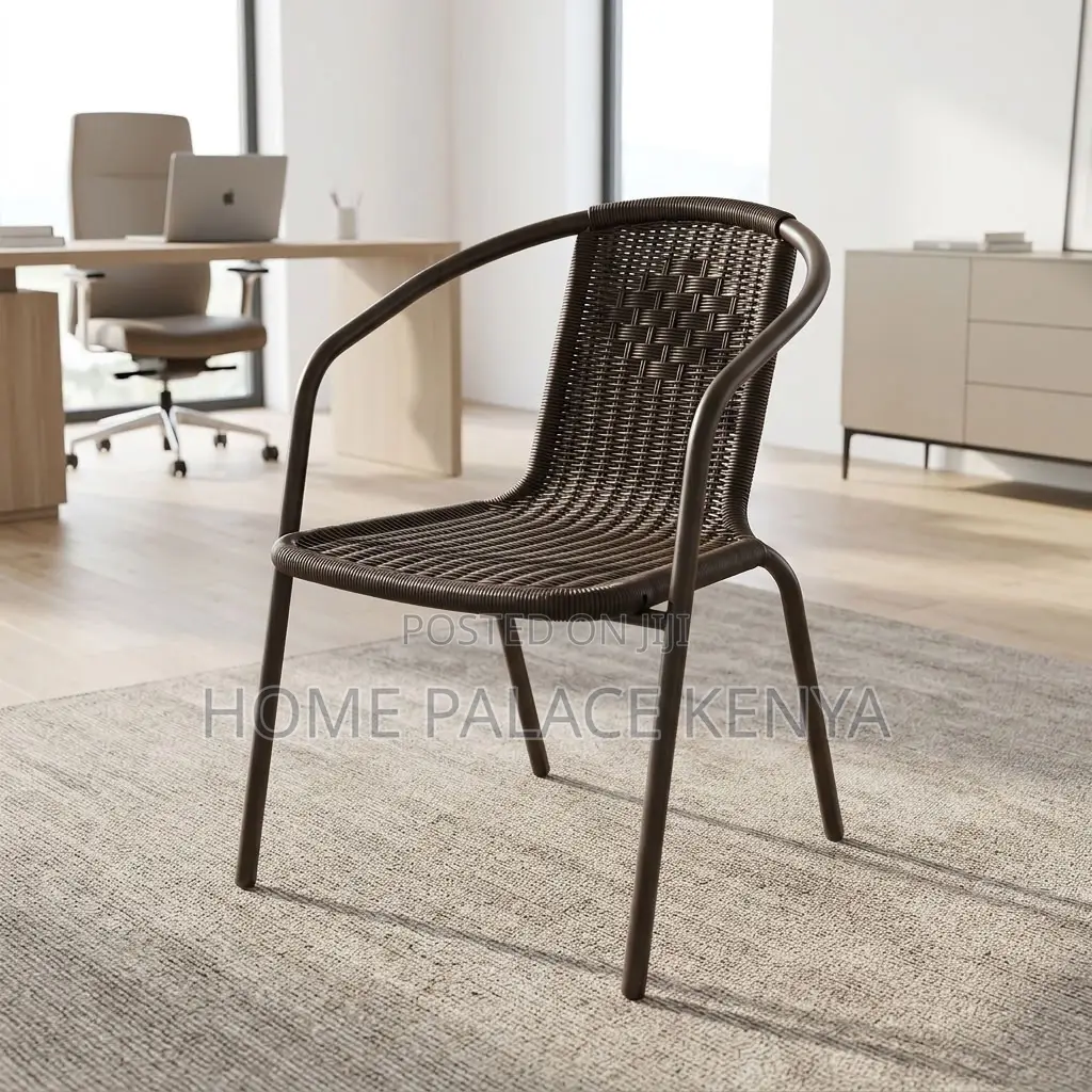 Dining Chair; Stackable Plastic Dining Chair for Space Saving Storage