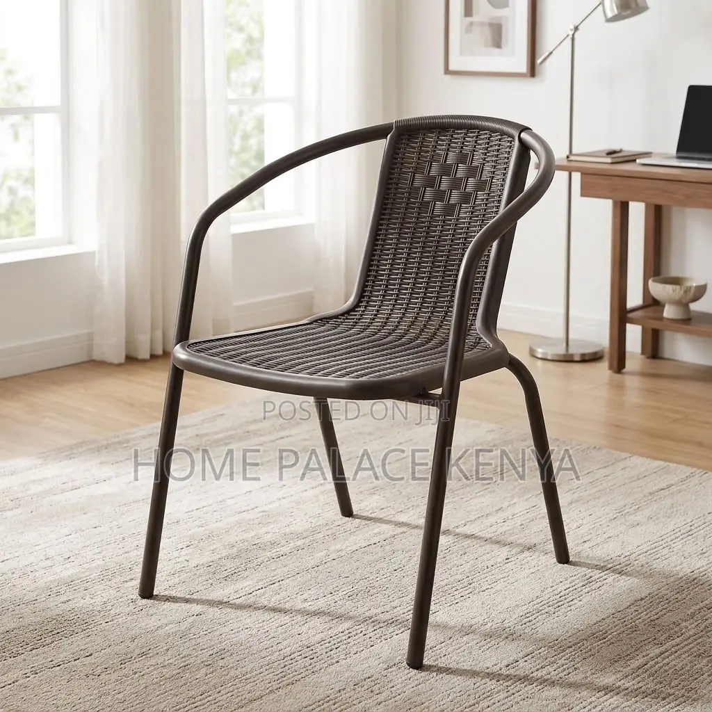 Dining Chair; Stackable Plastic Dining Chair for Space Saving Storage