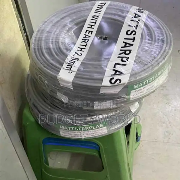 Long Lasting Flexible Best Performance 90M 2.5mm Twin With Earth