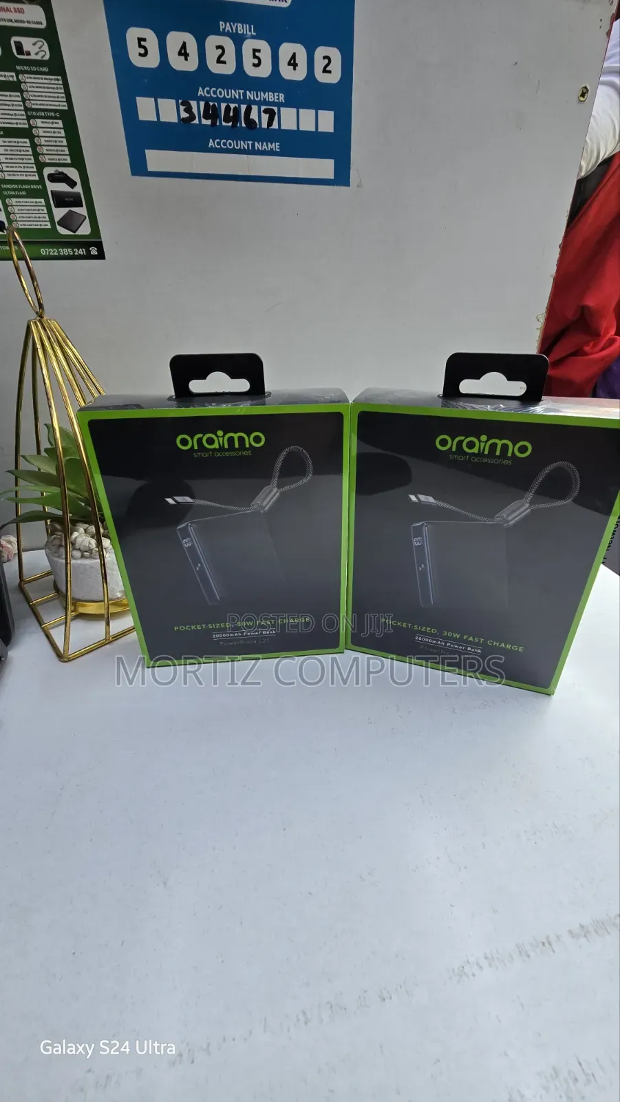 Oraimo Pocket Sized 30 W Fast Charge 20000 Mah