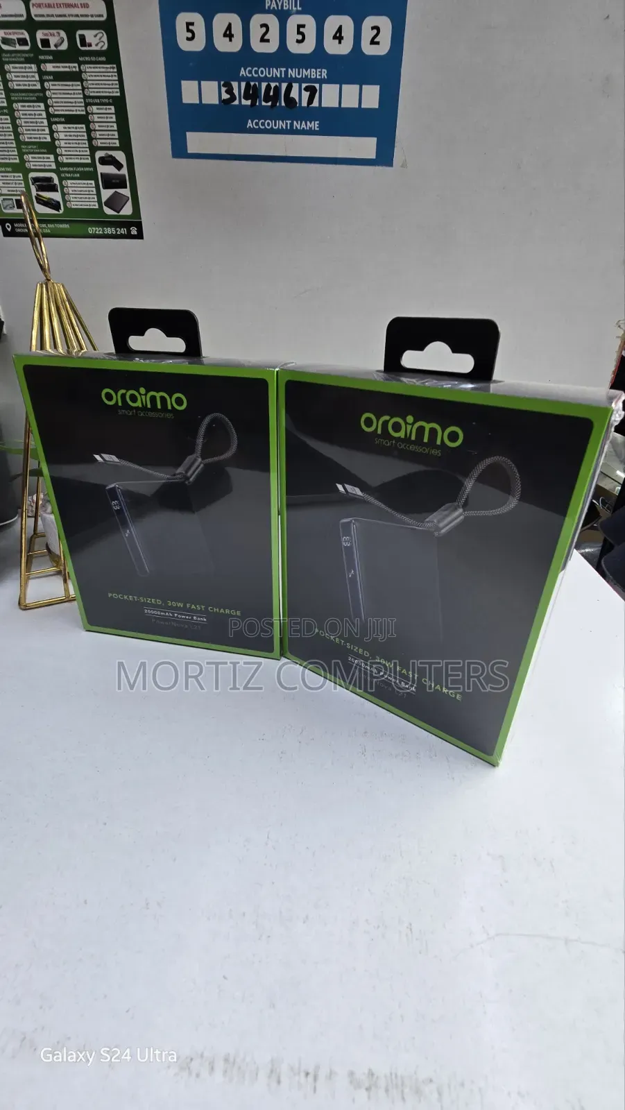 Oraimo Pocket Sized 30 W Fast Charge 20000 Mah