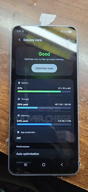 Samsung Galaxy A07 128 GB Blue